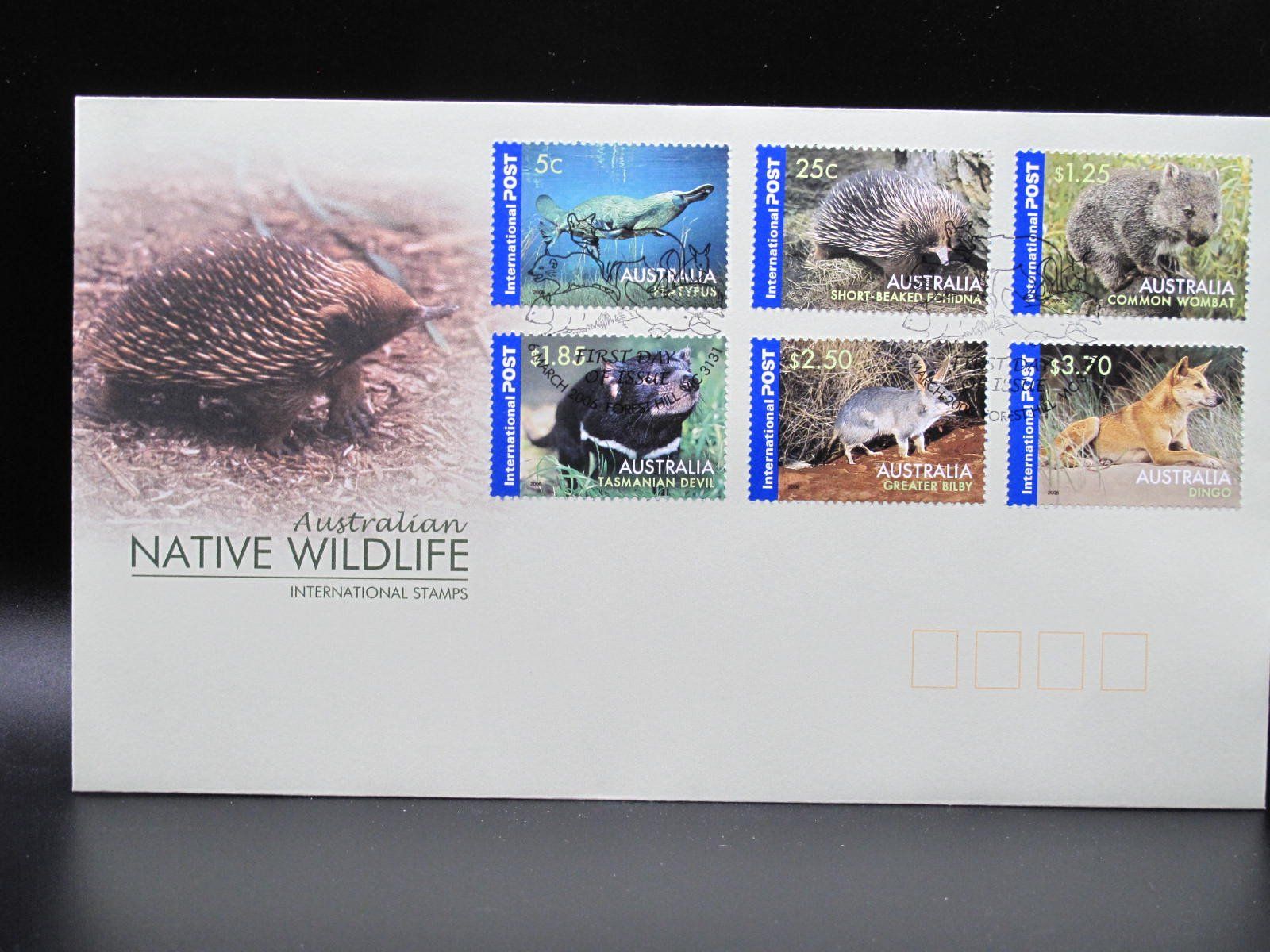 Tutti i francobolli: Australia 2006 Native Wildlife FDC – Usato da Wil SG venduto da fva01
