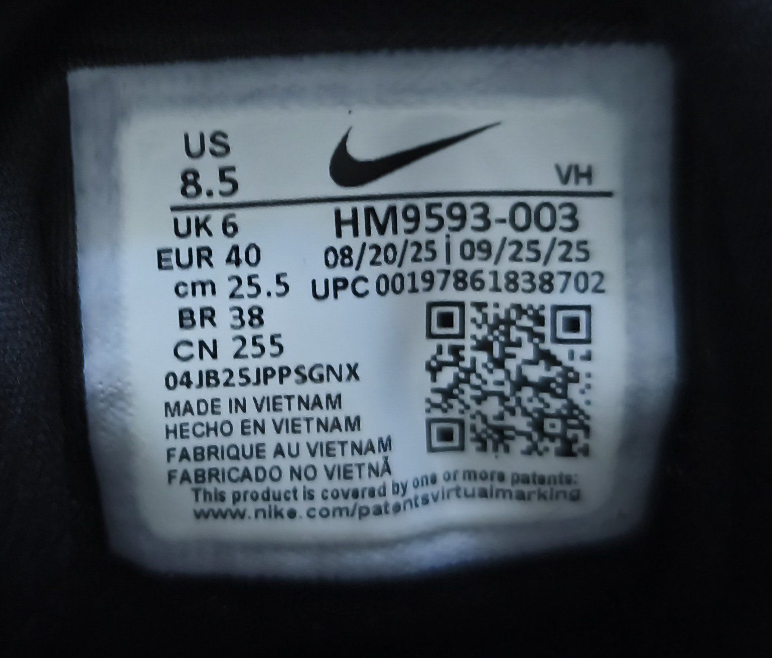 Nike Scarpe da donna: NIKE RUN DEFY Laufschuh Gr. 40, schwarz – Usato da Rüti ZH venduto da mome8 7