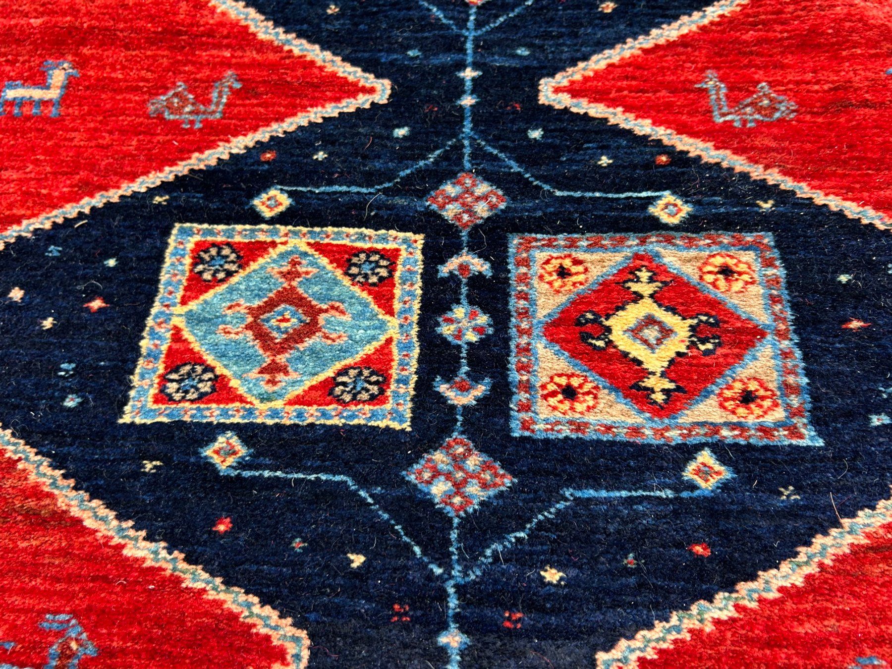 Tappeti: Extrem feine schöne Perfekte Kashkuli Perserteppich 118x84cm – Usato da Steinhausen venduto da Super05 3