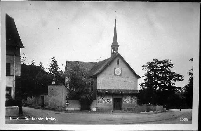 Cartes postales: BASEL St. Jakobskirche – D'occasion à Jona par philajona