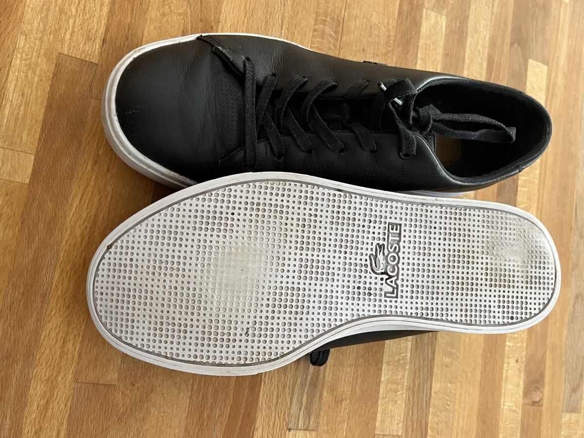 Lacoste Scarpe da donna: Schwarze Lacoste Damen Sneaker, Grösse 38 – Usato da Dietlikon venduto da arneis47 2