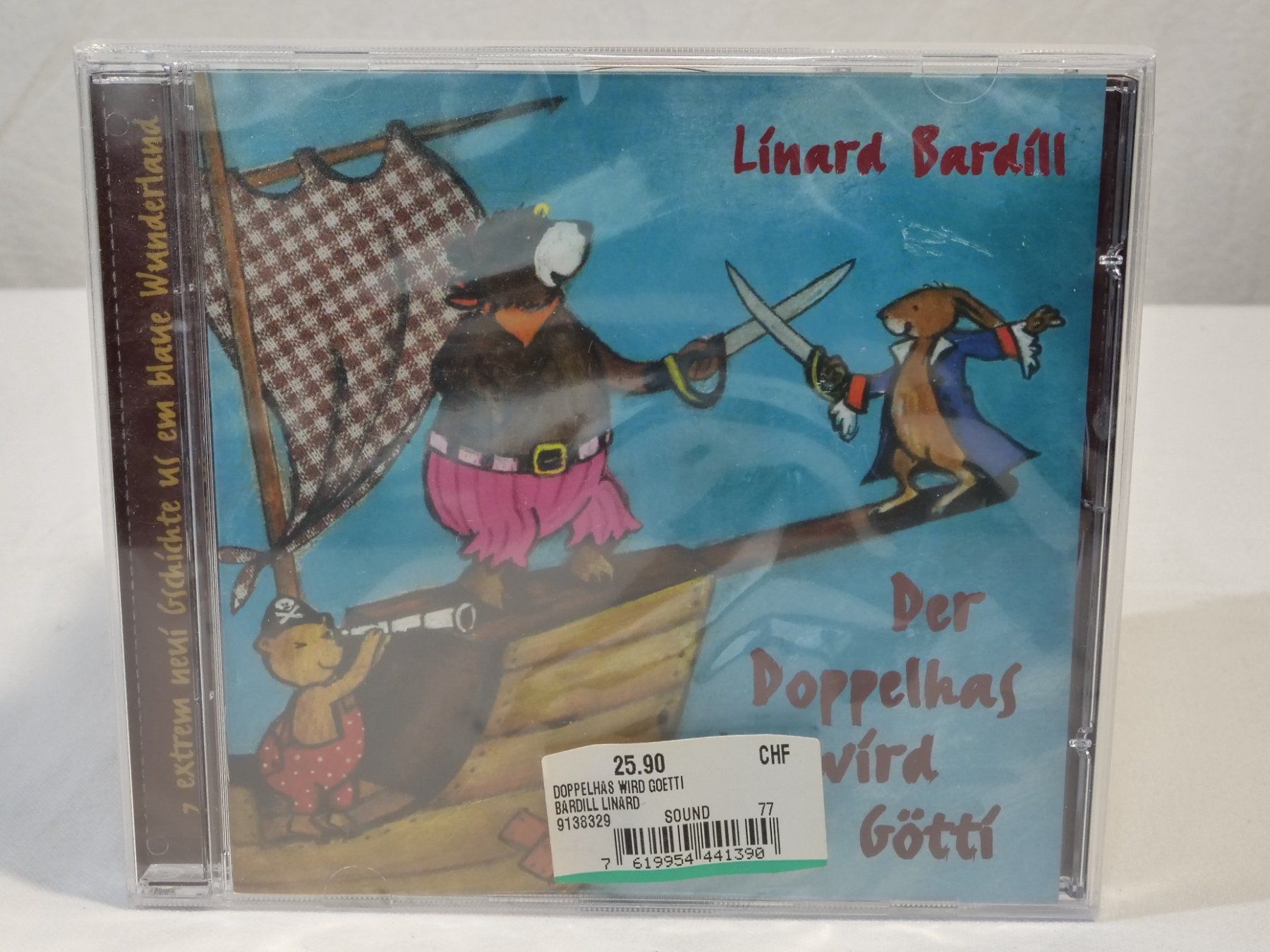 CDs: CD:Linard Bardill  Der Doppelhas wird Göttti    / NEU – Neuf avec emballage d'origine à Lustmühle par Glatisant
