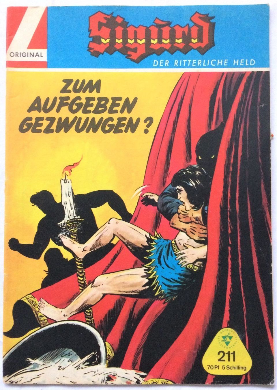 Fumetti: SIGURD - DER RITTERLICHE HELD - Nr.211 – Usato da Schaffhausen venduto da durruti