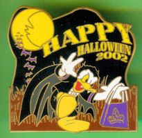 DISNEY  DONALD  Happy Halloween 2002