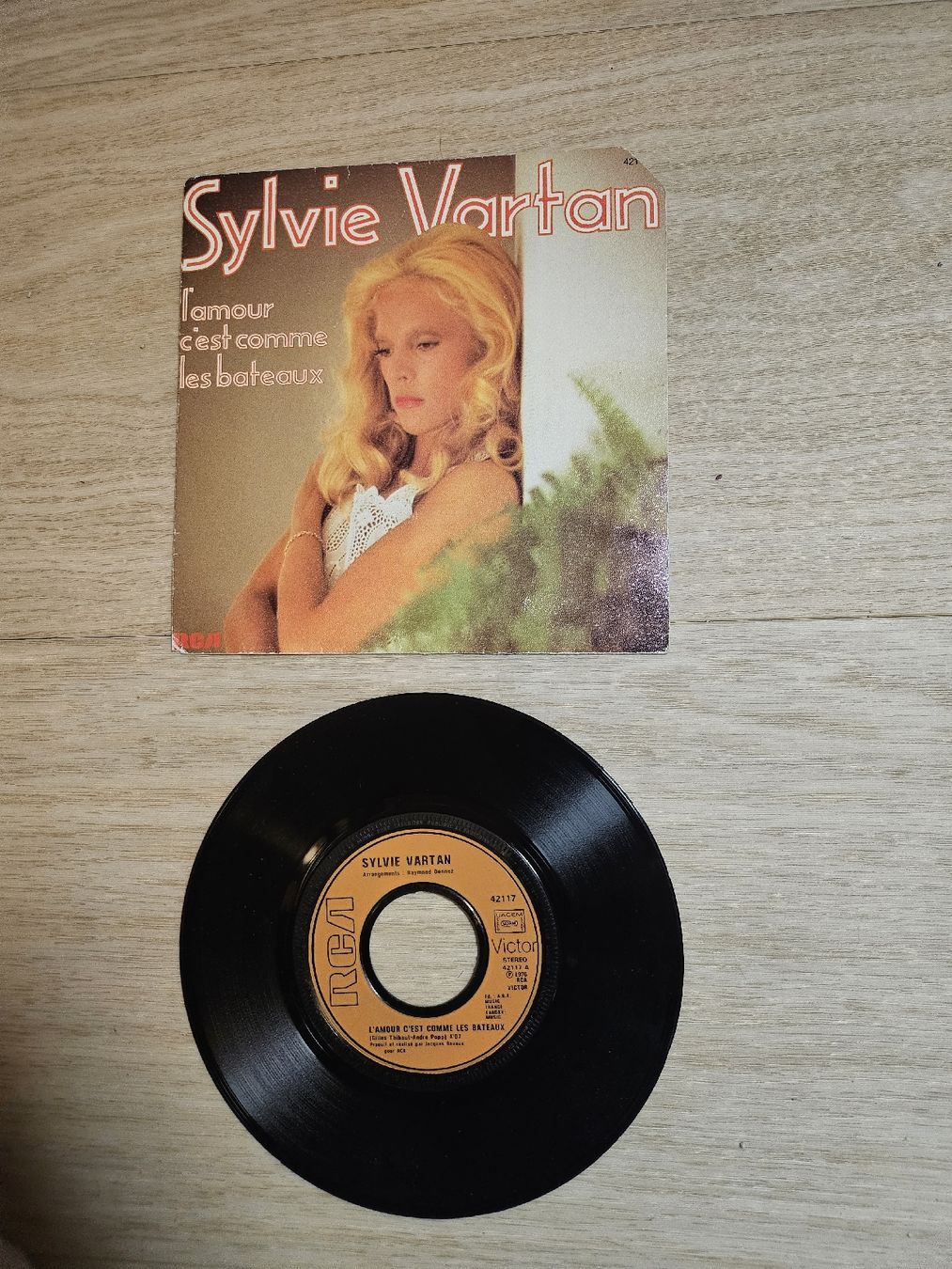 Dischi in vinile: 45 tours Sylvie Vartan – Usato da La Joux FR venduto da car_ck96
