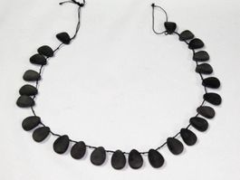 Onyx Strang Tropfen für Kette