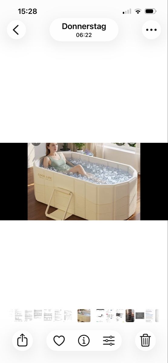 Badewannen: Neue Falltbare Badewanne – Neu (gemäss Beschreibung) aus Allschwil von selake990673