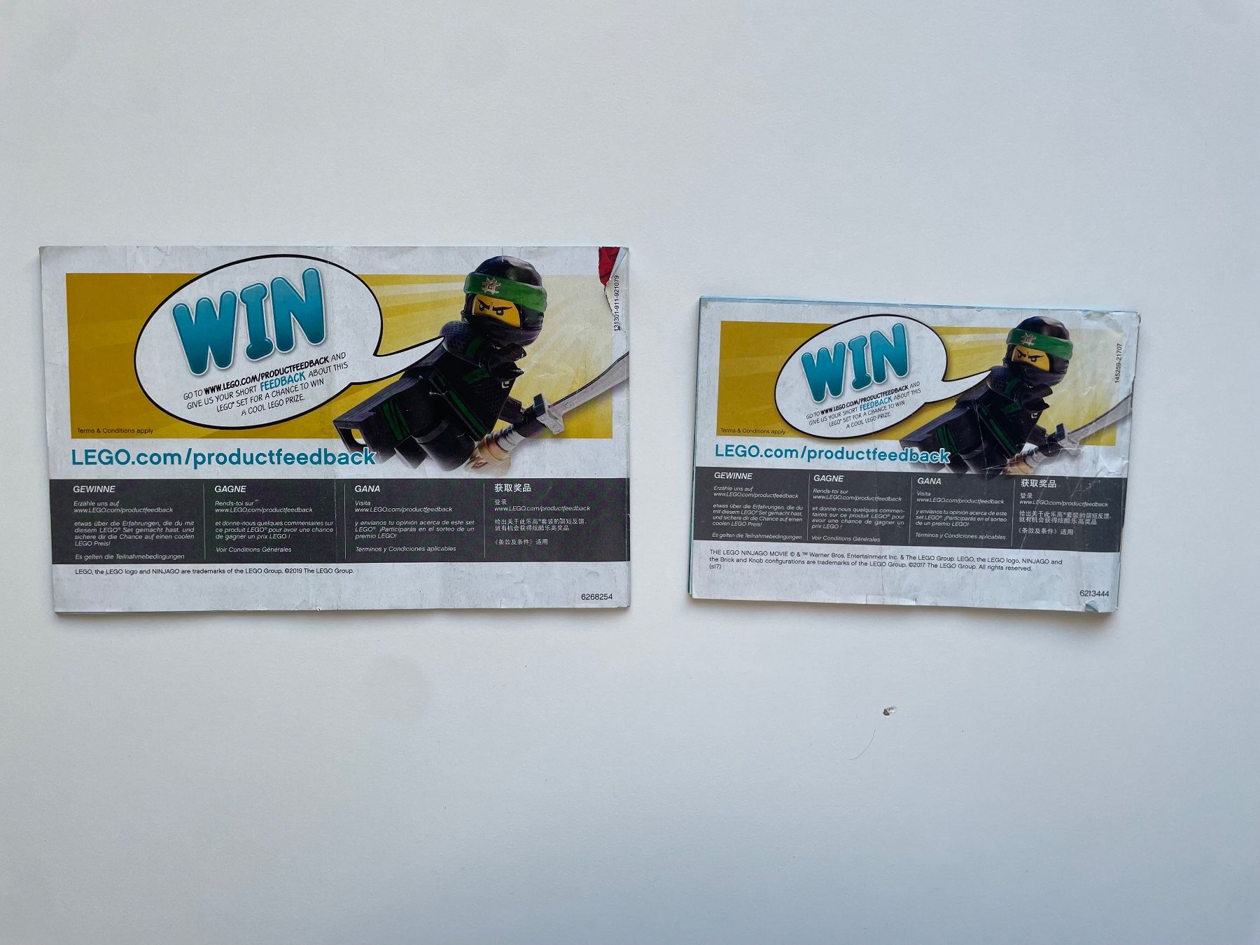 Lego Kit di costruzioni: Lego Ninjago - 70606 + 70680 – Usato da Walenstadt venduto da GreenGoblin 2