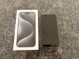 Iphone 15 Pro 128 Gb Titan Schwarz originalverpackt