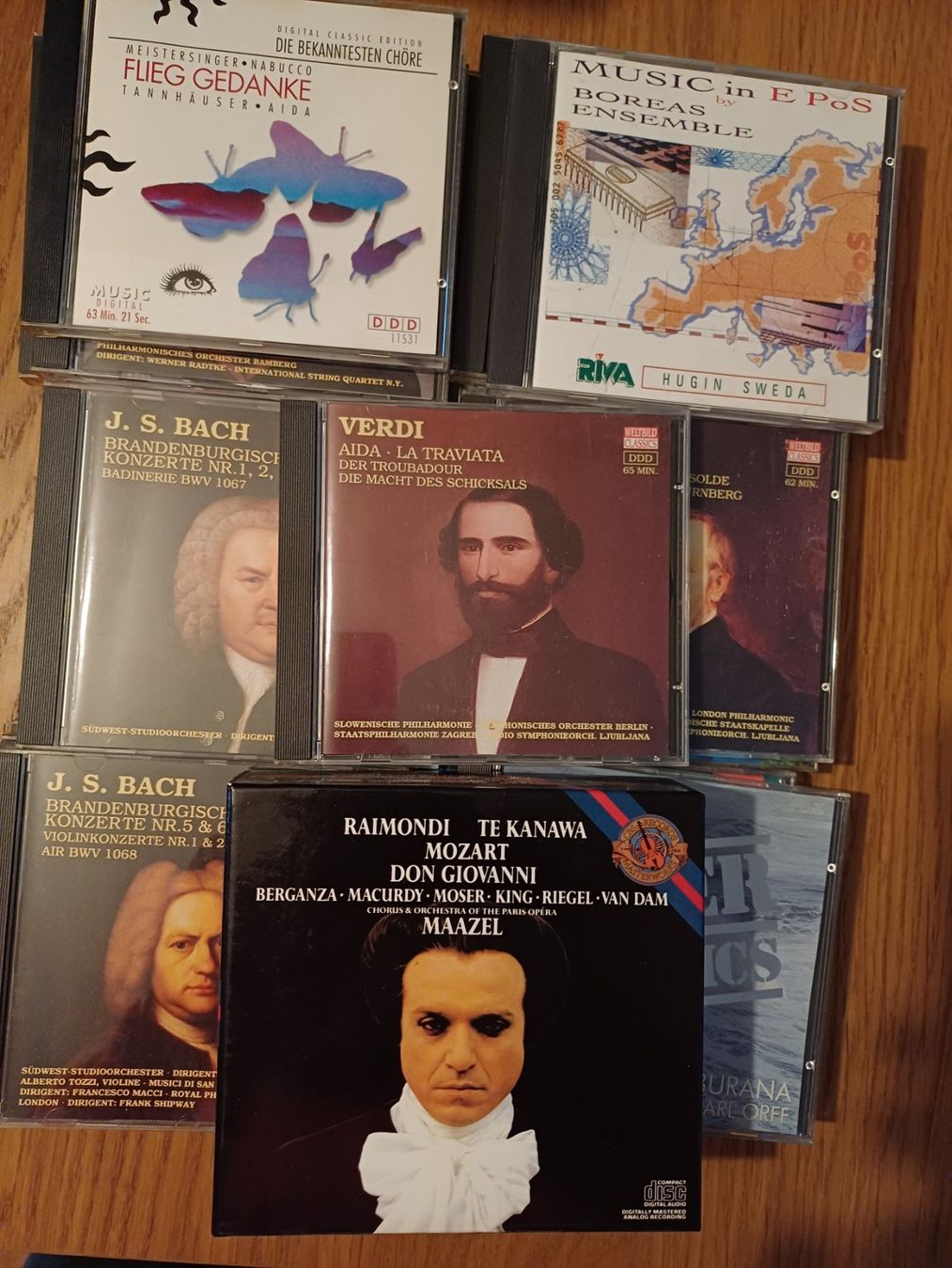 CD: ca 20 Klassik CDs, diverse Interpreten – Usato da Zürich venduto da Atad 1