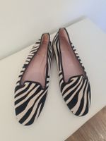 Pretty Loafers Ballerinas Zebra Optik, Gr. 38.5, Top!