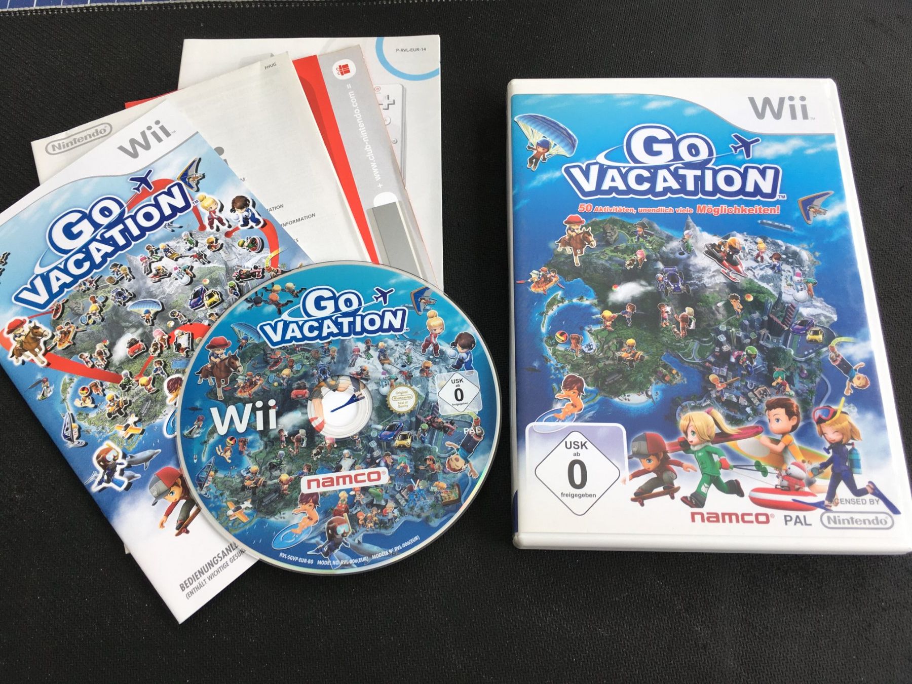 Nintendo Giochi: Go Vacation - Nintendo Wii – Usato da St.Gallen venduto da sjosjo