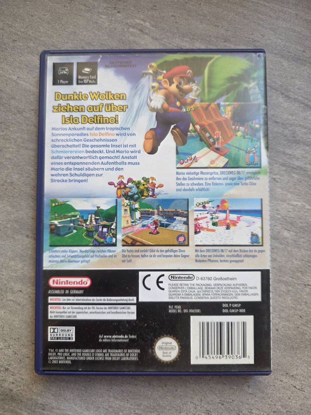 Nintendo Giochi: Super Mario Sunshine Nintendo GameCube – Usato da Münchenbuchsee venduto da RipiRip 2