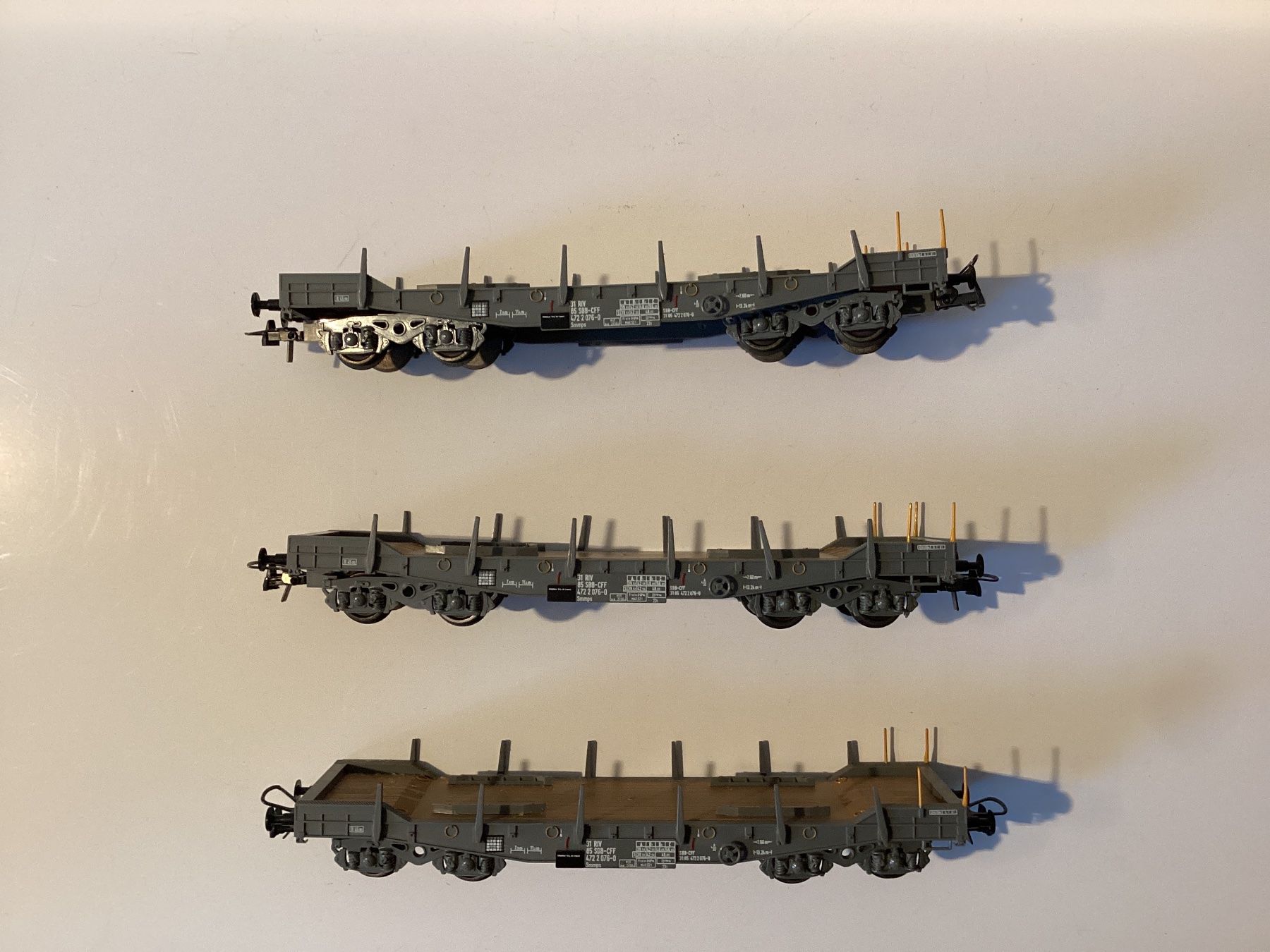 Liliput Modellini di ferrovie: Liliput Güterwagen Panzer SBB 1:87 H0 – Usato da Effretikon venduto da simtek_de