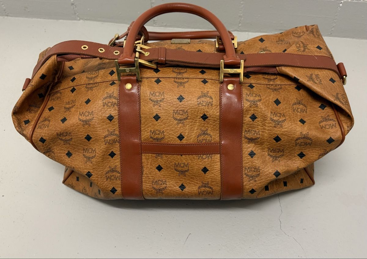 Mcm Borse: MCM Reisetasche monogram braun Leder – Usato da Zürich venduto da daki81 2