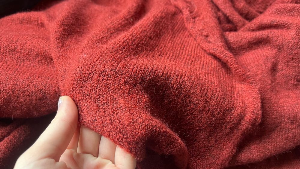 Tessuti: Stoff bordeauxrot , 150x800cm Weiches MAterial – Nuovo (secondo la descrizione) da Winterthur venduto da Anna_mari 5