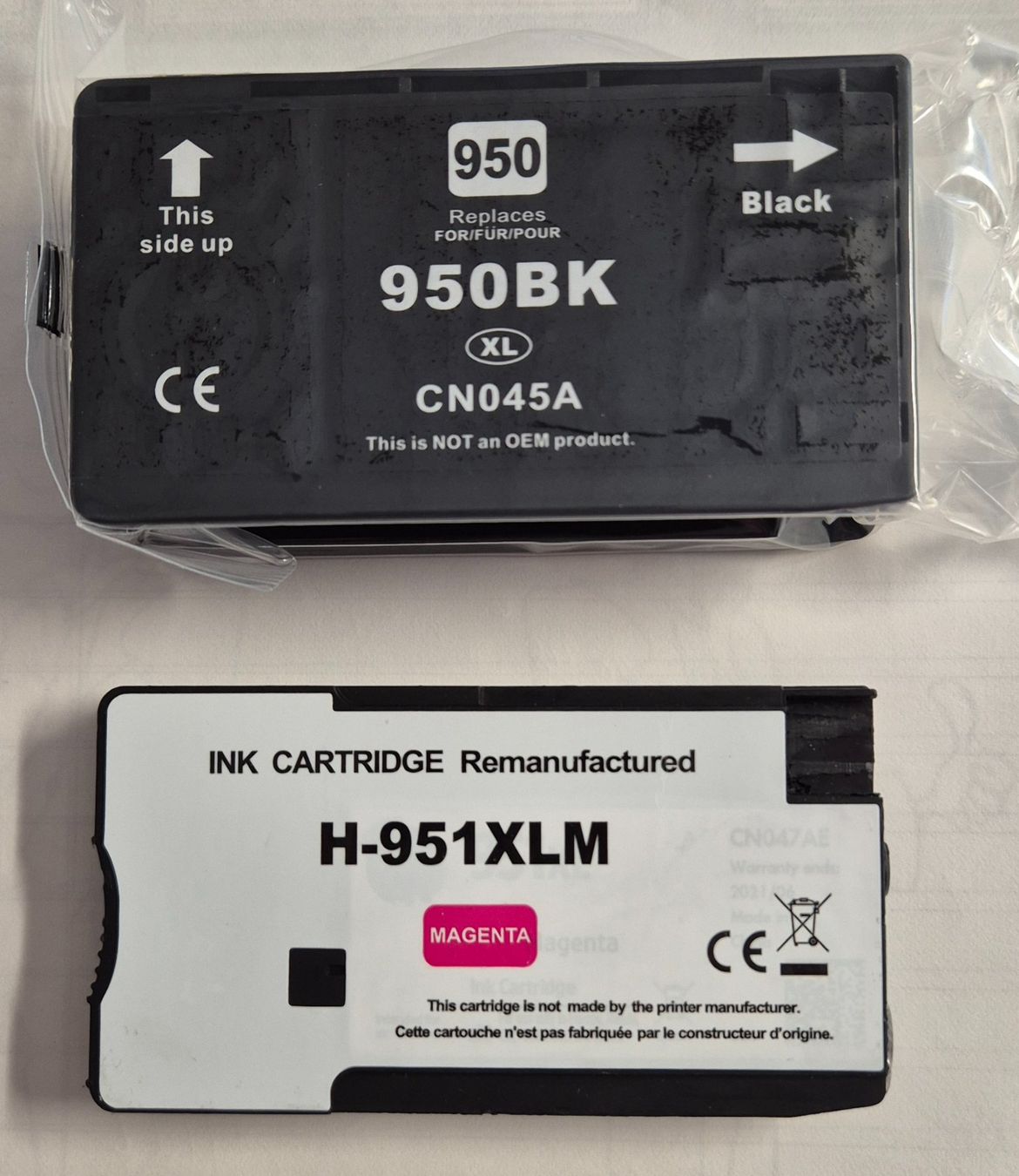 Cartucce per stampanti & toner: HP Druckerpatronen 950/951 XL – Nuovo (secondo la descrizione) da Ottenbach venduto da WoodGallery 1