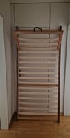 Lattenrost 90 x 200 cm Holz Kopfteil verstellbar