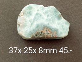 Schöne LARIMAR -Platte 37x25x8 mm