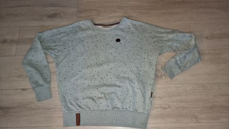 Naketano Damen-Pullover, Gr. M, Mintgrün neuwertig