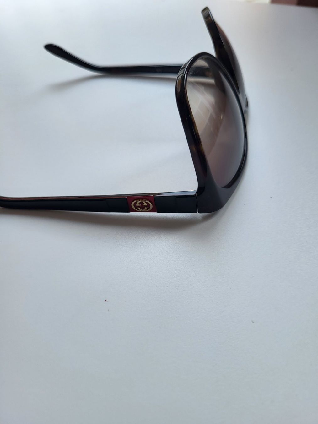 Gucci Occhiali & Lenti: Gucci Sonnenbrille , Braun-Schwarz – Usato da Locarno venduto da ernsthofmann 5