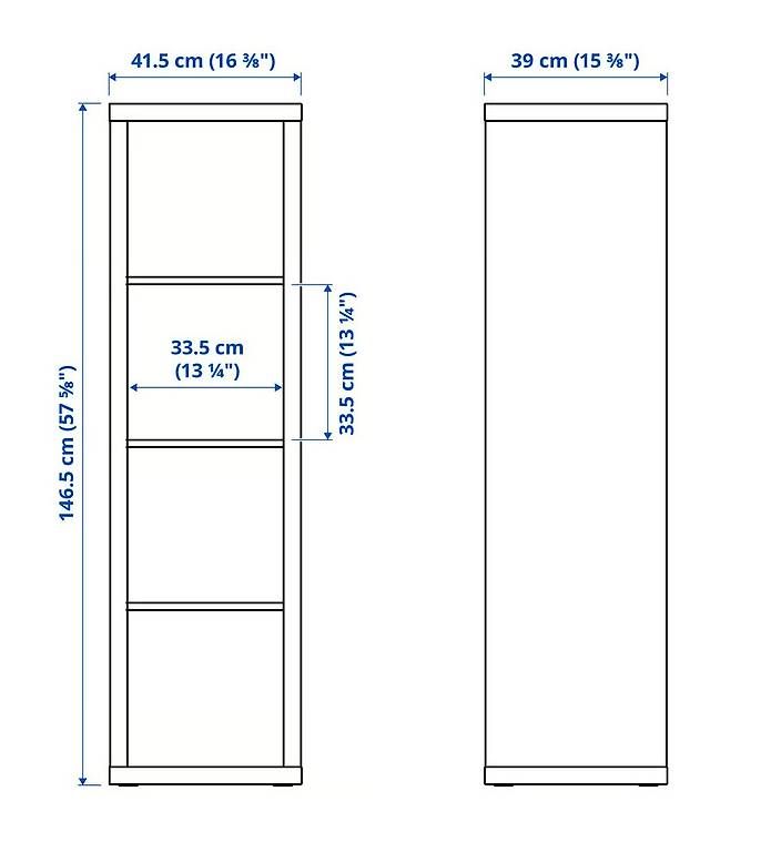 Regale: Ikea KALLAX Gestell mit Einsätzen – Gebraucht aus Zürich von romandiener 2