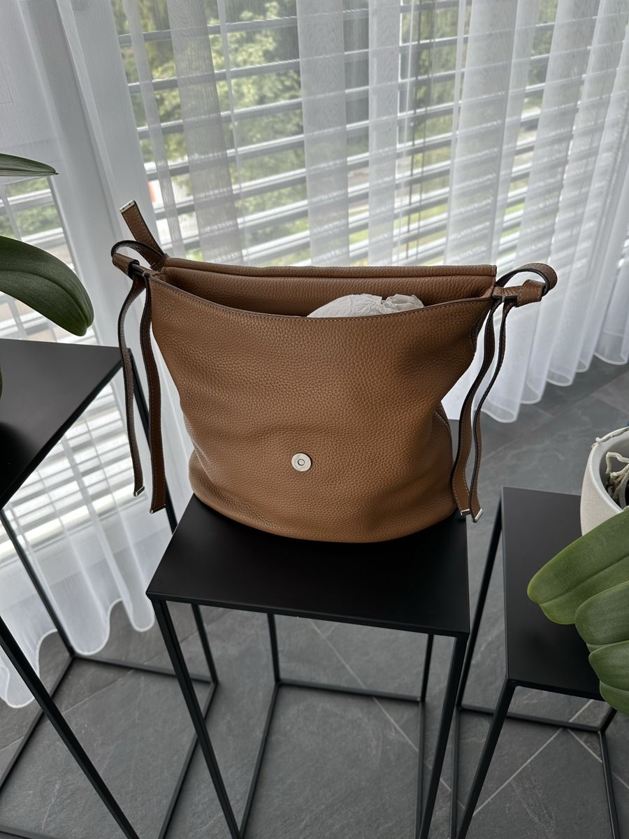 Michael Kors Borse da donna: Michael Kors Ledertasche braun Wildleder Beutel – Usato da Bronschhofen venduto da -BeeN- 4