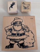 ECHSE HUHN SAMICHLAUS  STEMPEL MOTIVSTEMPEL LOT