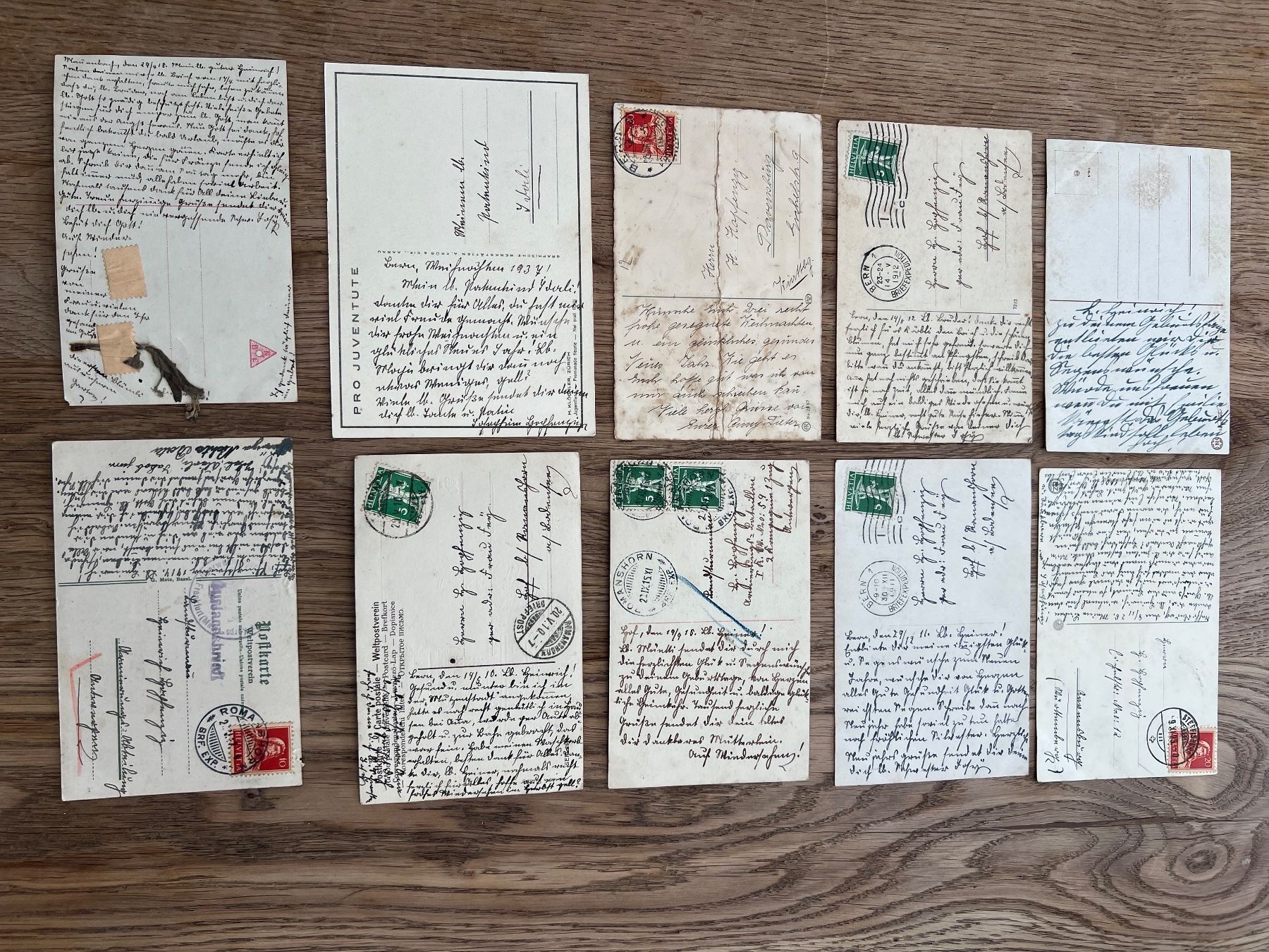 Cartoline postali: Sammlung antike Postkarten Schweiz – Usato da Hermetschwil-Staffeln venduto da militaria-schweiz 5