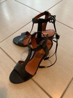 Minelli Keilsandalen schwarz