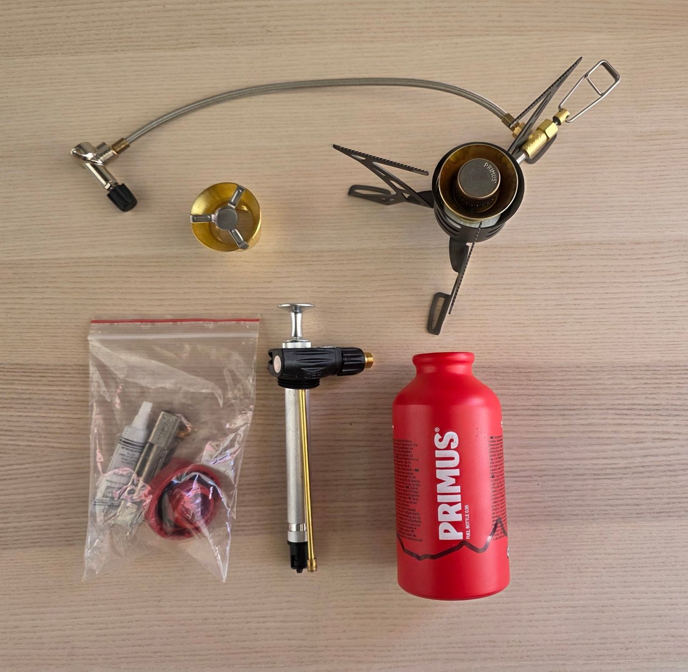Tubo PRIMUS con valvola per Expedition ed EasyFuel