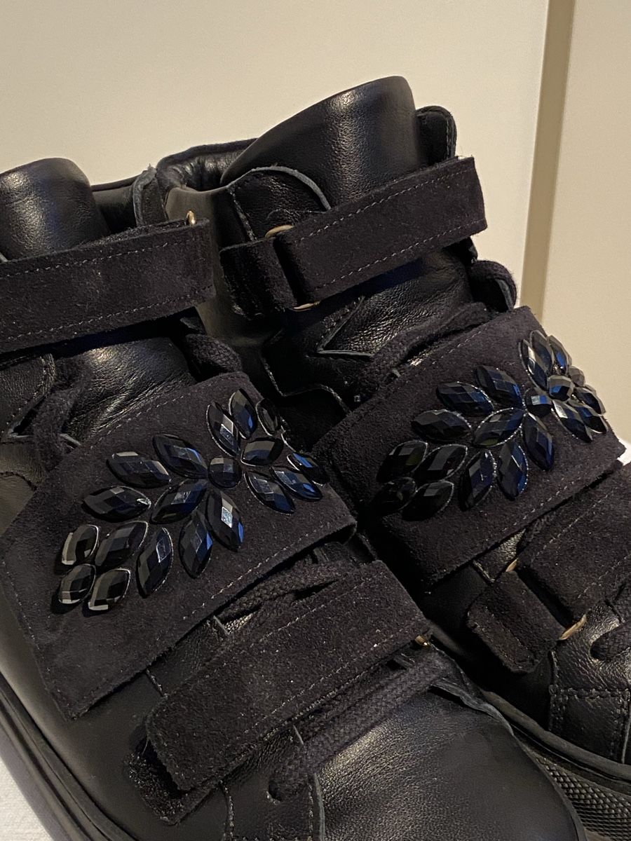 Scarpe da donna: RISA Leder Sneaker mit Steinen – Nuovo (secondo la descrizione) da Birr venduto da sfe_rhj7 1