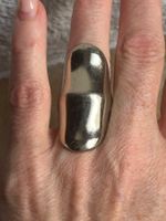 Ring "Gothik" Silberlook, Grösse 55