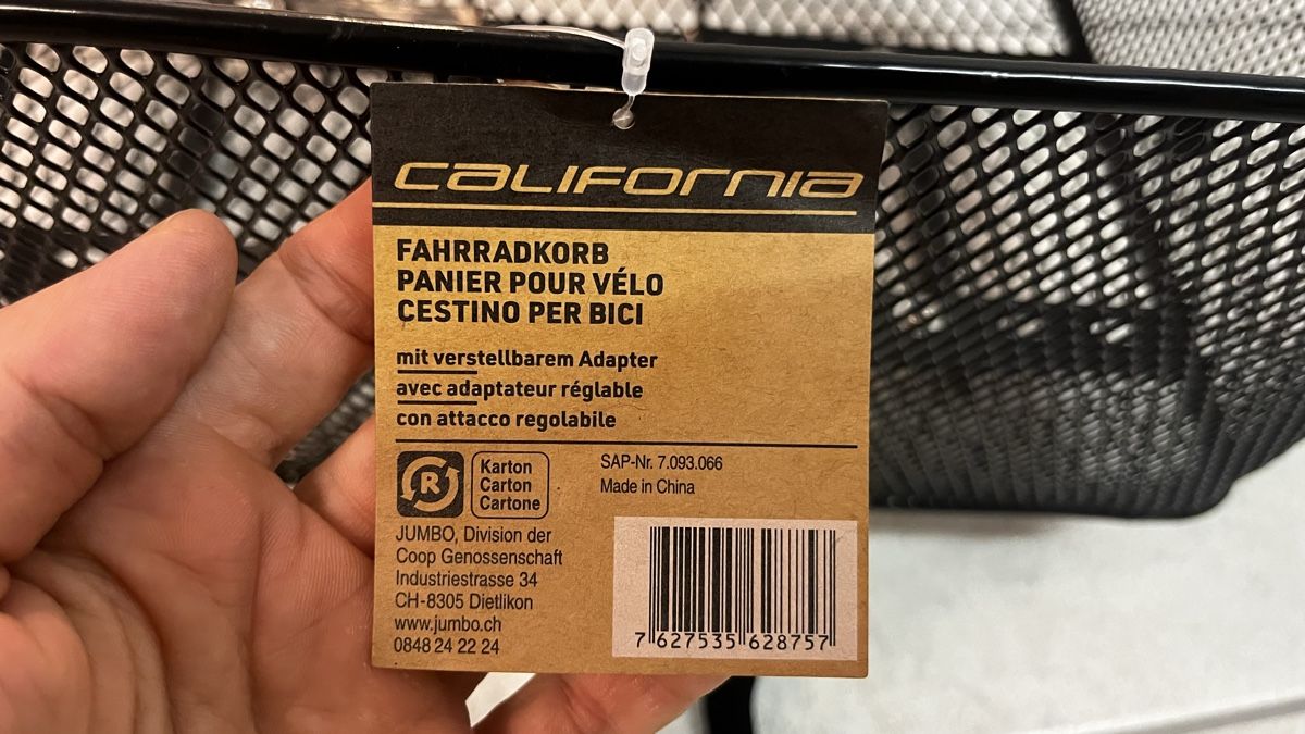 Taschen: Velokorb Jumbo NEU – Neu und originalverpackt aus Unterlunkhofen von hir_tdj2 2