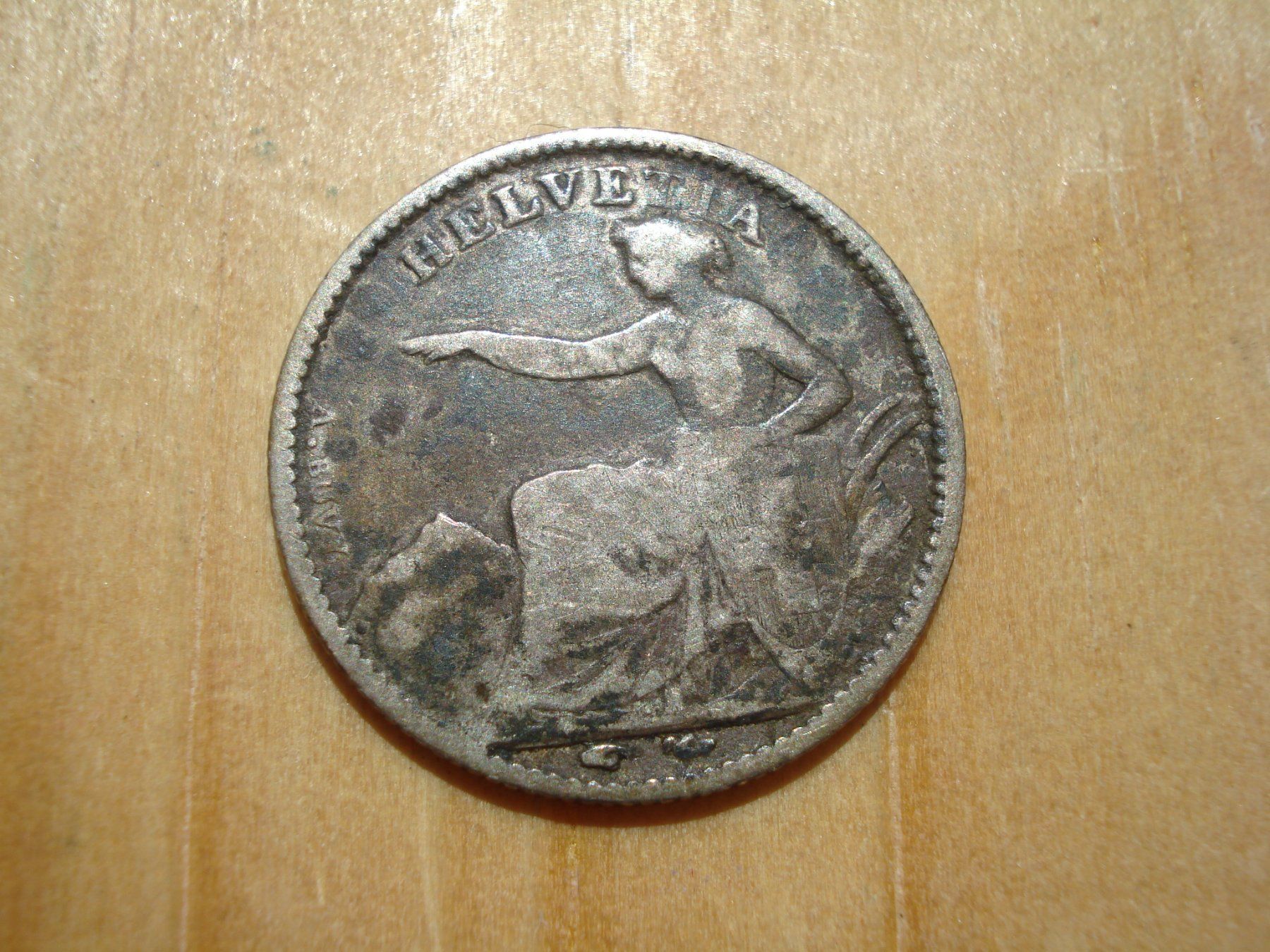 Tutti le monete: (N°5) 50 Rappen 1850 – Usato da Erlach venduto da Net-Coins 1