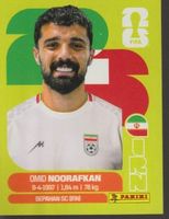 FIFA WORLD CUP 2026 Panini Sticker IRN 14 OMID NOORAFKAN