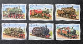 Afghanistan-Mi 1958-1963 Satz ** (2001) Eisenbahn