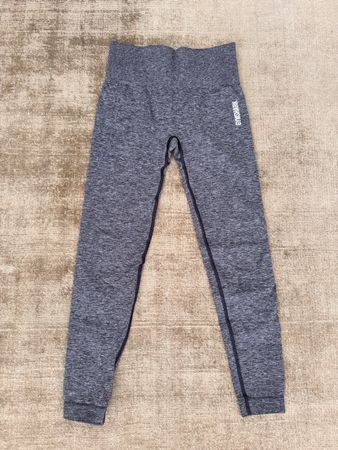 Gymshark Grey Marl Seamless Leggings - Size Small🔥