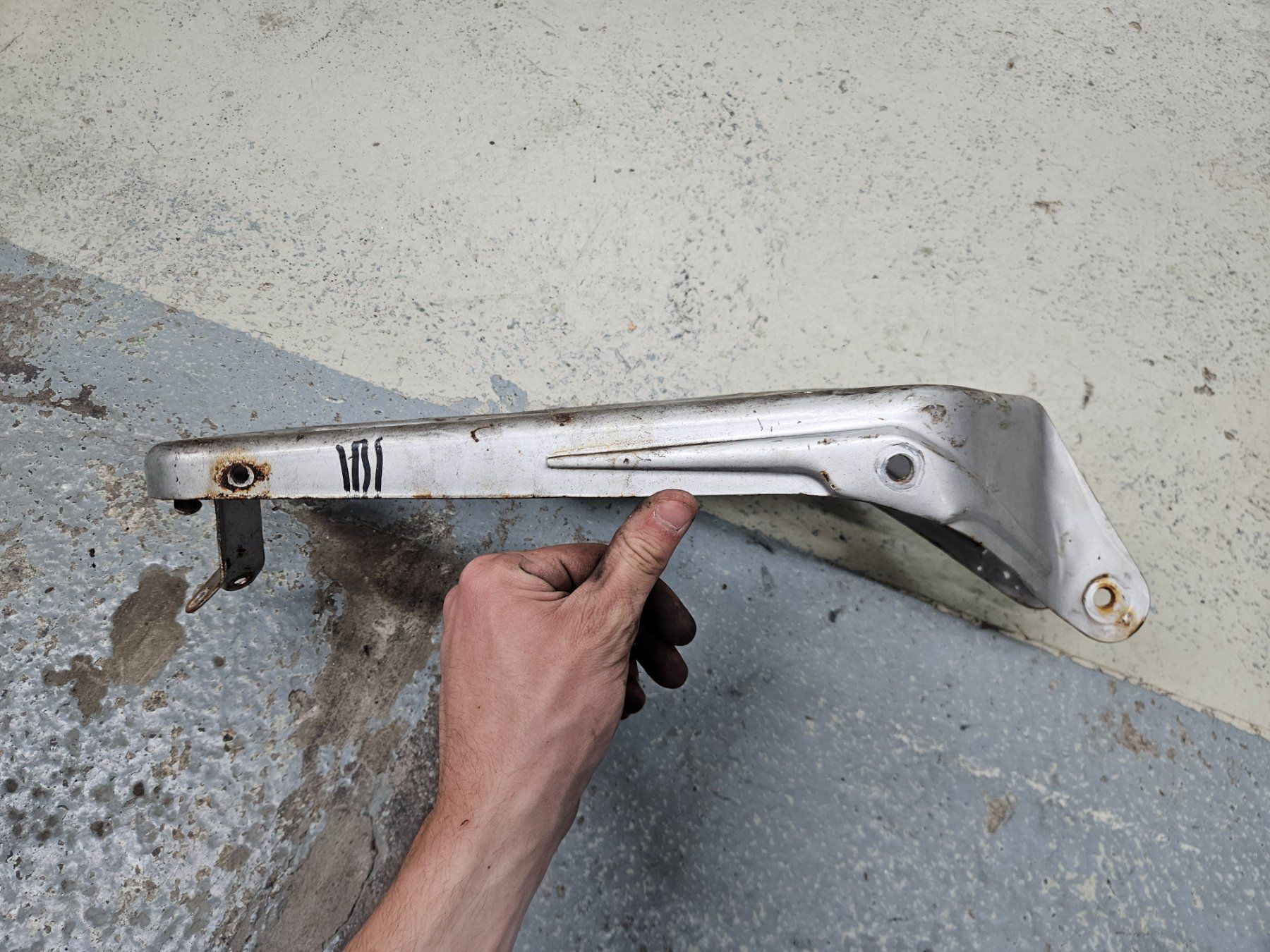 Pony Mofa-Ersatzteile: Gepäckträger Pony GTX – Gebraucht aus Mellingen von jea_hkf9 3