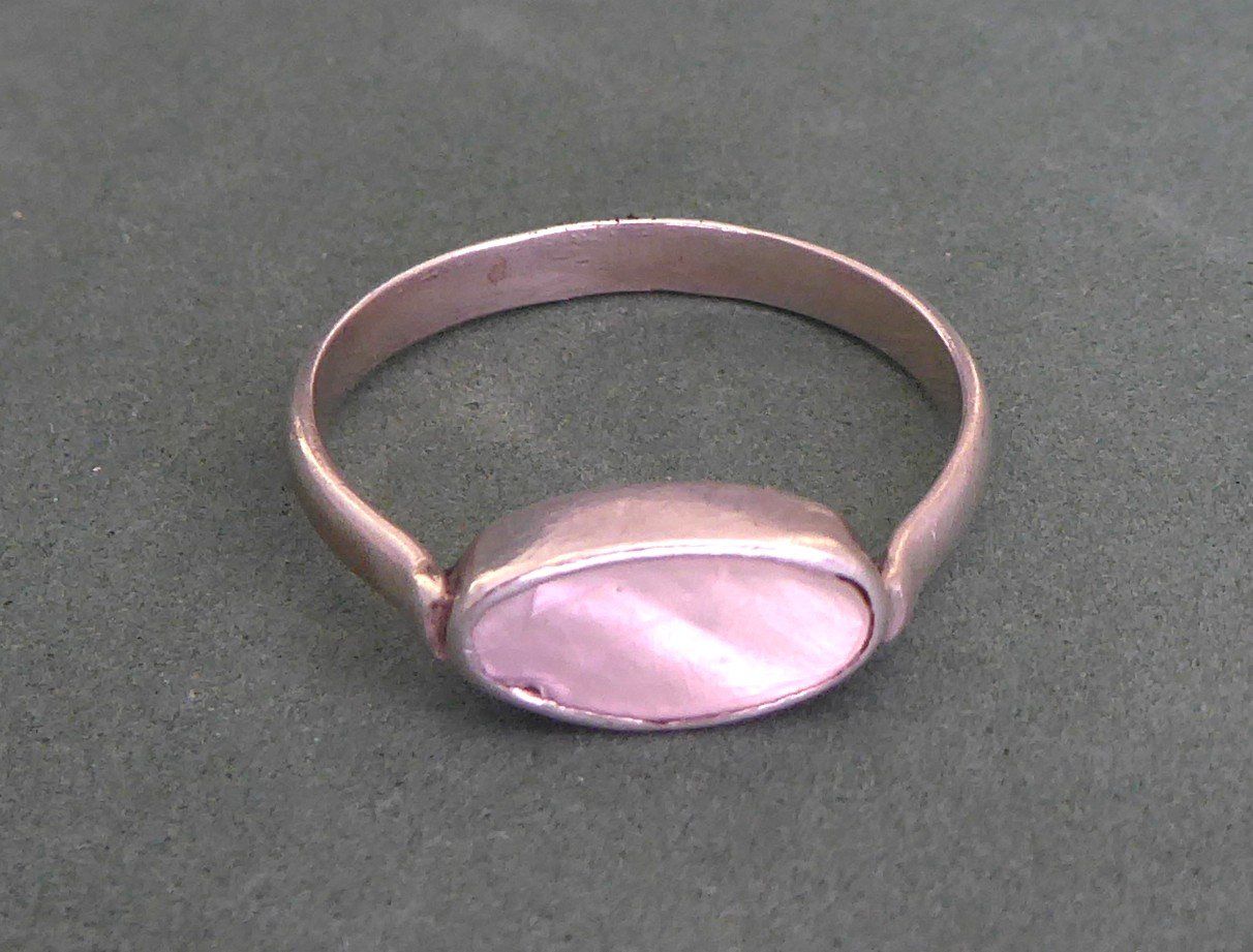 Anelli: Ring 925 Silber mit Perlmutter – Usato da Muri AG venduto da silvermouse007 3