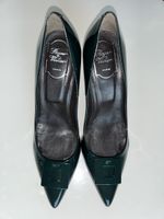 Roger Vivier pumps stilettos 40 dark emerald green