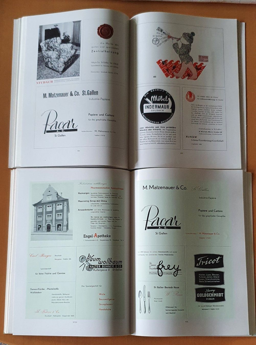 Dokumente: Rorschacher Neujahrsblatt  1940/41 + 1943 – Gebraucht aus Kreuzlingen von Rschweiz1 5