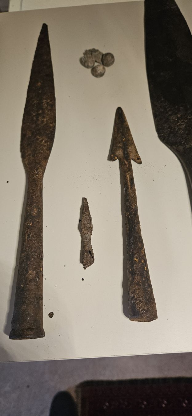 Tiro con l'arco: Original Römische Speerspitzen – Usato da Nürensdorf venduto da salibeer 2
