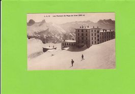 Les Rochers de Naye en hiver