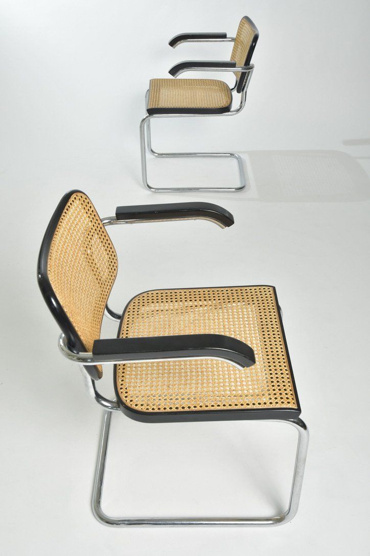 Breuer Sedie: Marcel Breuer Freischwinger Set – Usato da Zürich venduto da IndividumCH 3