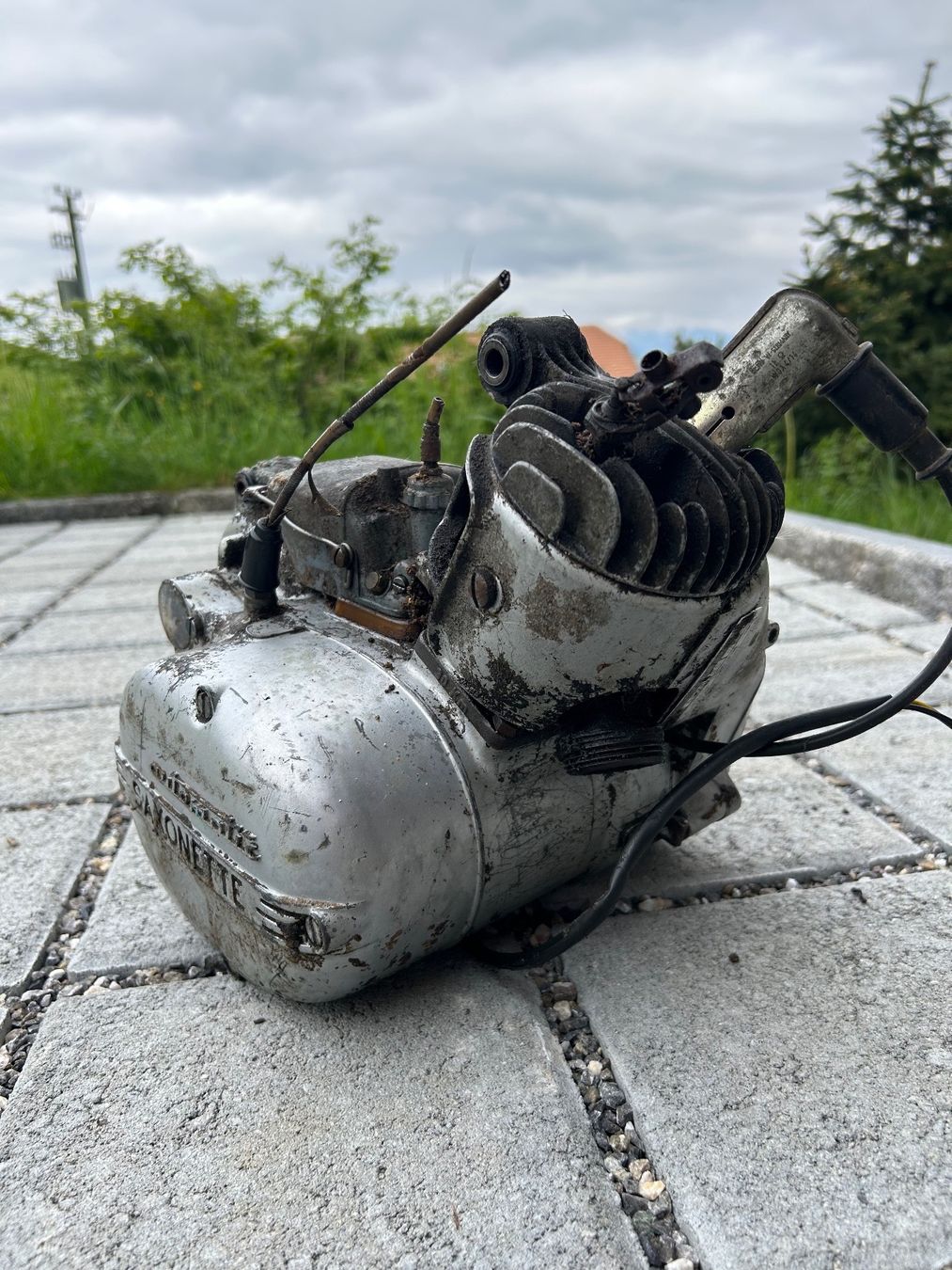 Sachs Parti ricambio per ciclomotori: Sachs 502 Saxonette Mofa Motor – Difettoso da Fahrni b. Thun venduto da berger_tuning34 4