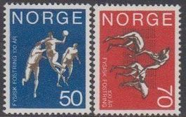 Norwegen/Norvège 1970 Gymnastik-Ecole Gymnastique Oslo