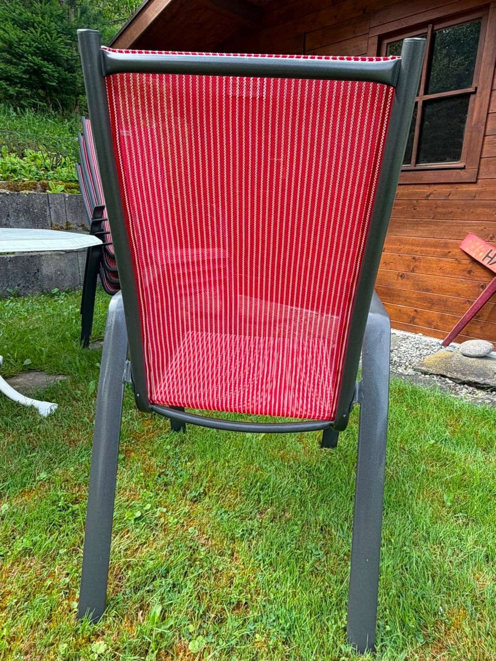 Set di tavolo e panche: Gartentisch mit Stühlen – Usato da Kestenholz venduto da cvx_889vv 6