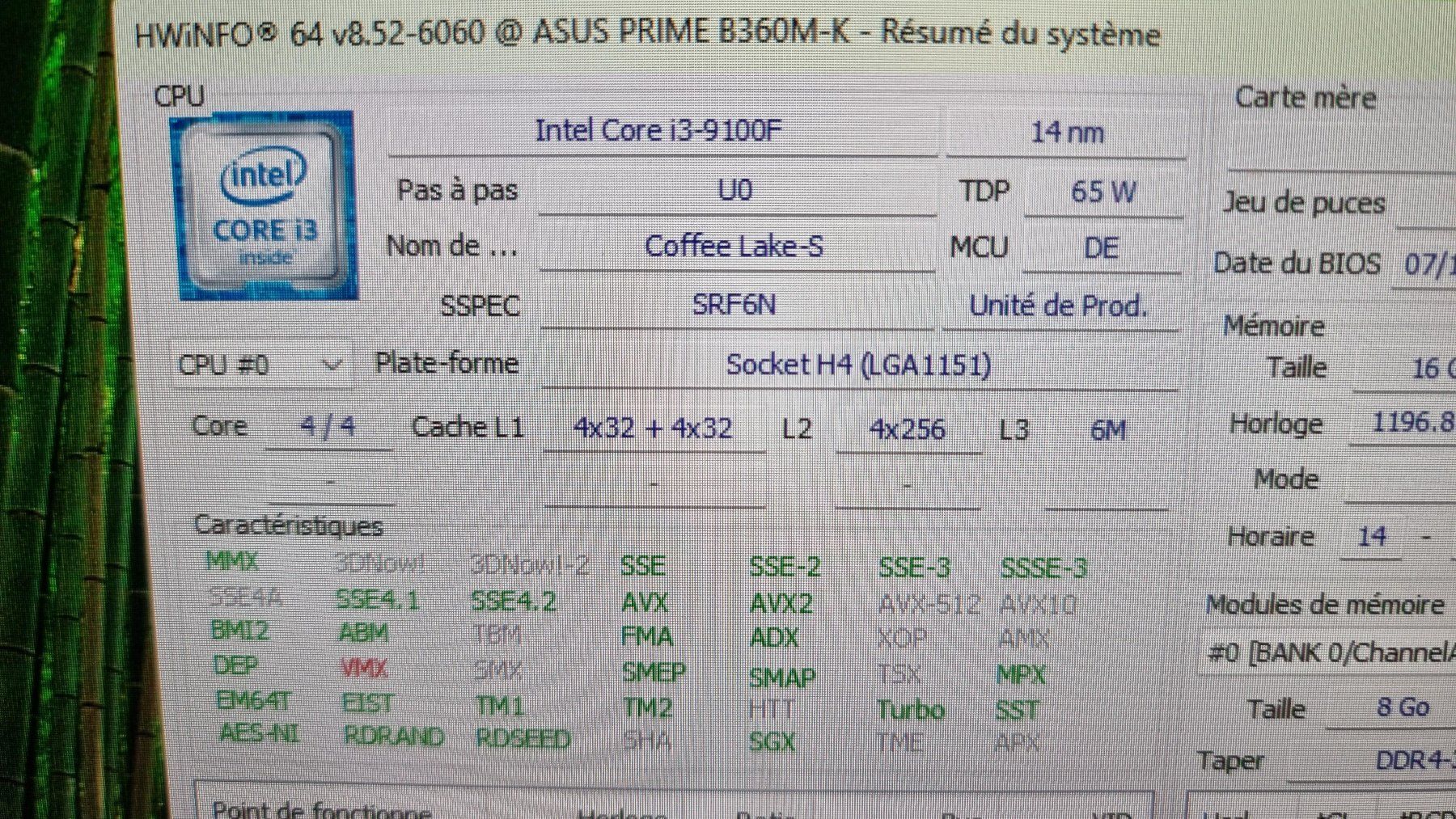 Intel Composants électroniques: Intel Core i3-9100F – D'occasion à Savièse par gtgl 2