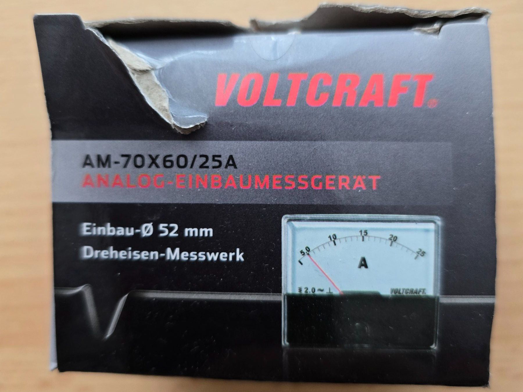 Voltcraft Misurare: 6 Stk Analoge Einbaumessgeräte – Usato da Balzers venduto da frusina2 4